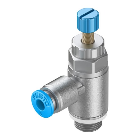 Festo One-Way Flow Control Valve GRLA-1/8-QS-4-RS-D GRLA-1/8-QS-4-RS-D